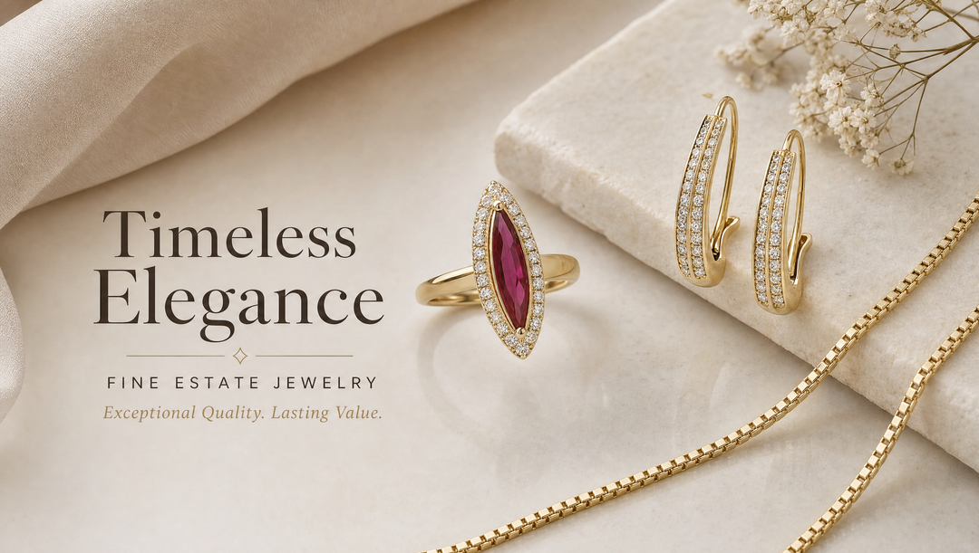 Vintage Gold Statement Jewelry