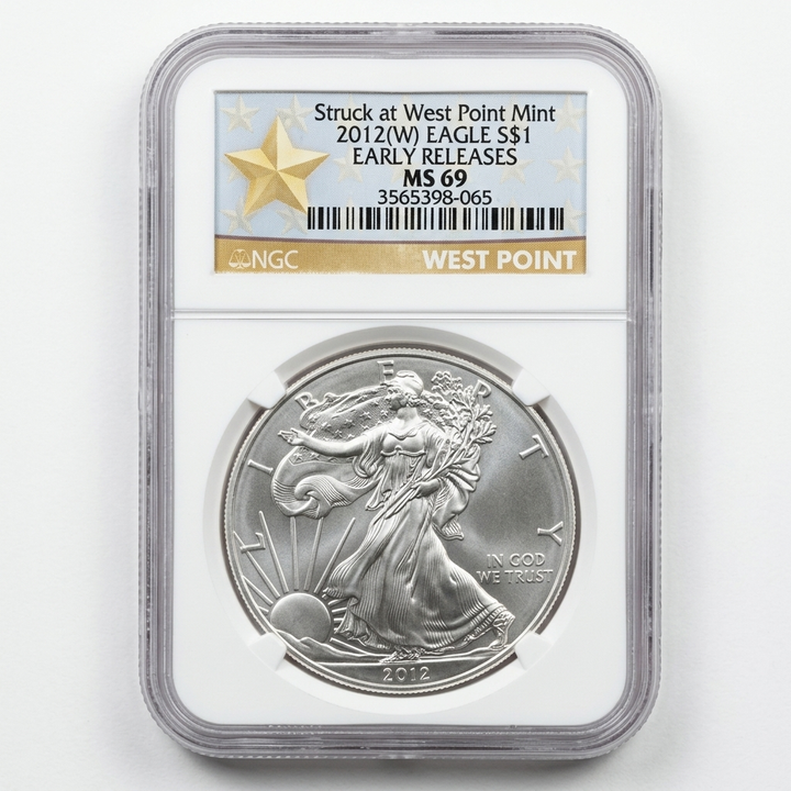 1 - Graded MS69 West Point Mint American Silver Eagle