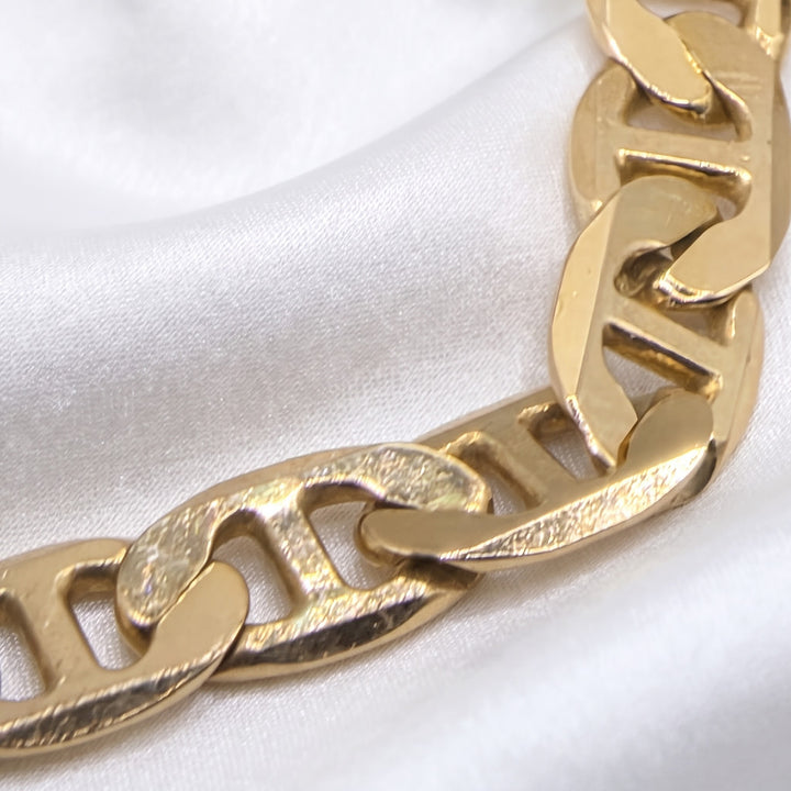 14K Gold, Diamond Encrusted Saint Michael the Archangel Necklace