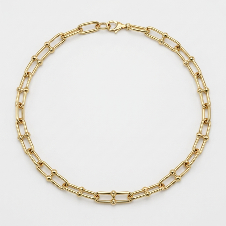 18K Gold HardWear Industrial Link Necklace