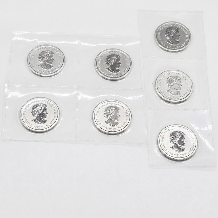 1 - 1/10 Ounce Ultra Fine 9999 Gold Coin