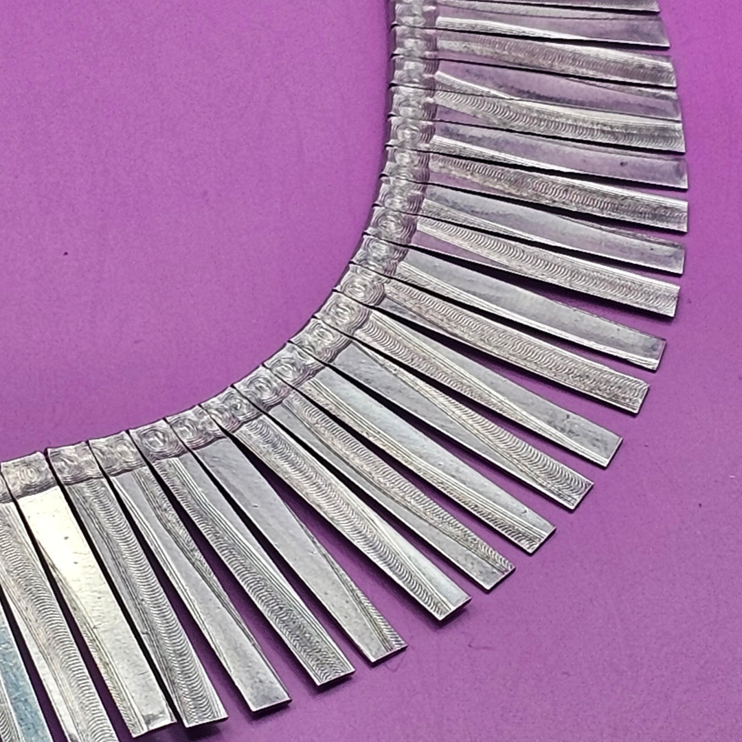 Classic Sterling Silver Cleopatra Choker Necklace