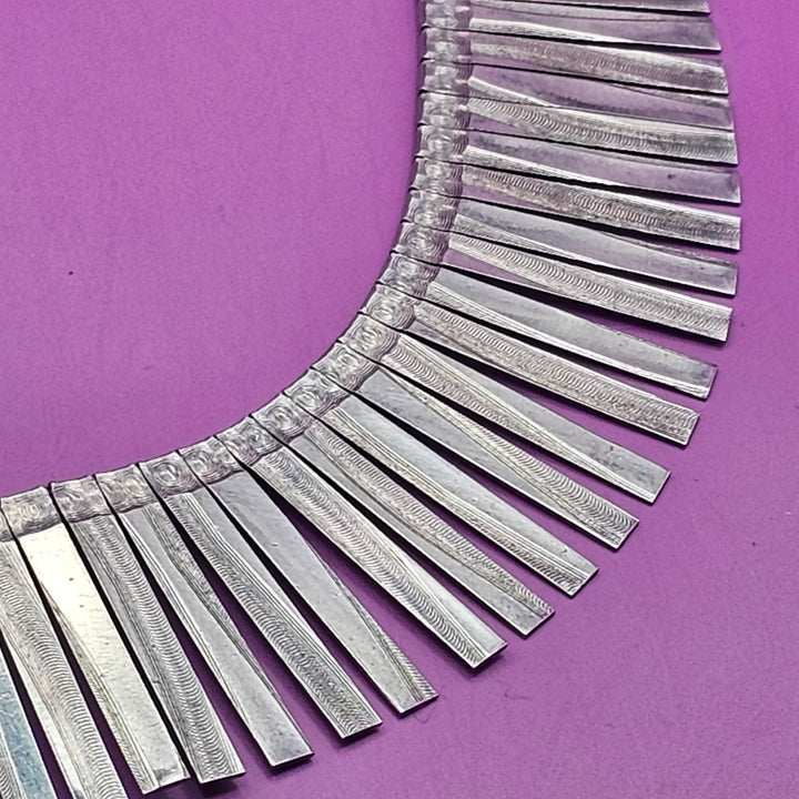 Classic Sterling Silver Cleopatra Choker Necklace