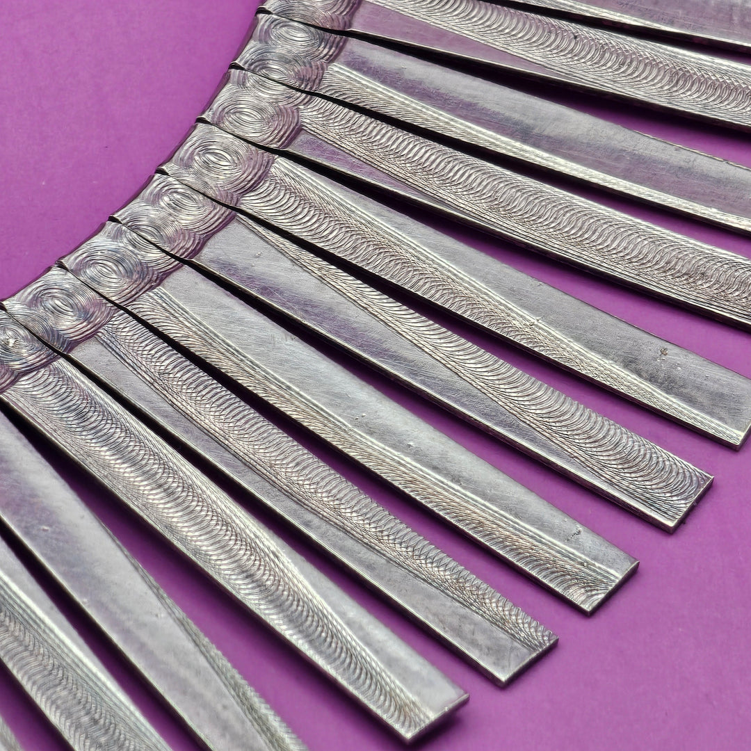 Classic Sterling Silver Cleopatra Choker Necklace
