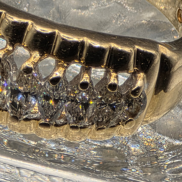 Gold & Diamond Channel Set Ring