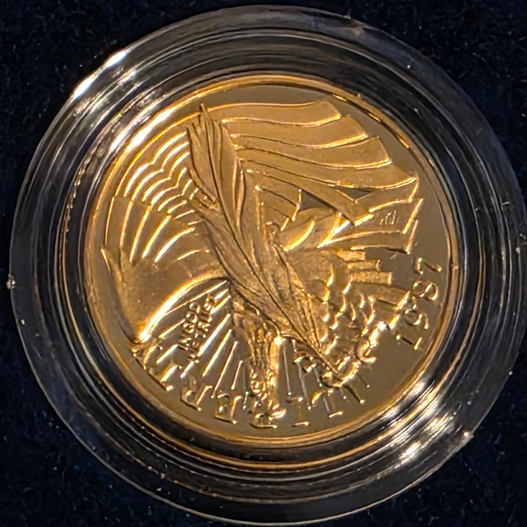 2 Constitution Coin Set - Gold and Silver Bullion