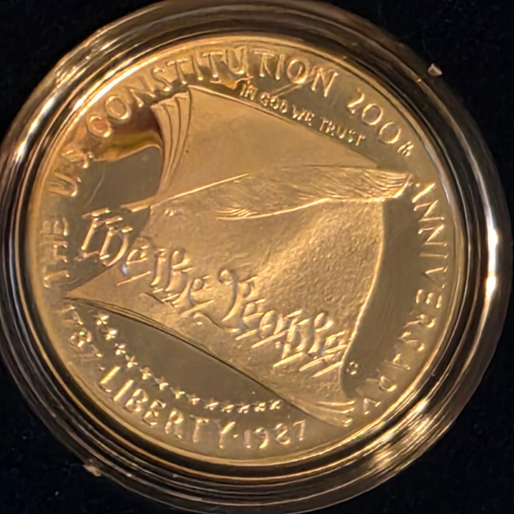 2 Constitution Coin Set - Gold and Silver Bullion