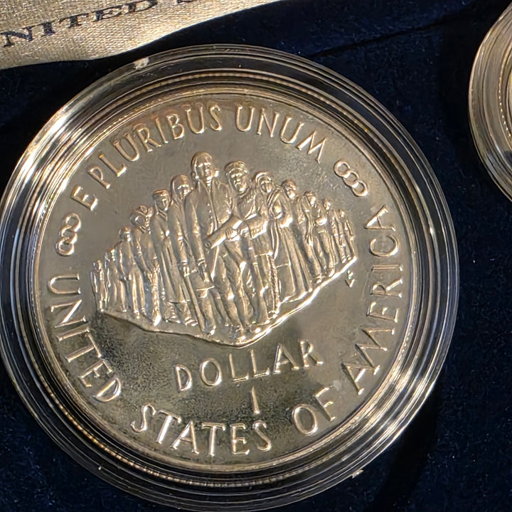 2 Constitution Coin Set - Gold and Silver Bullion