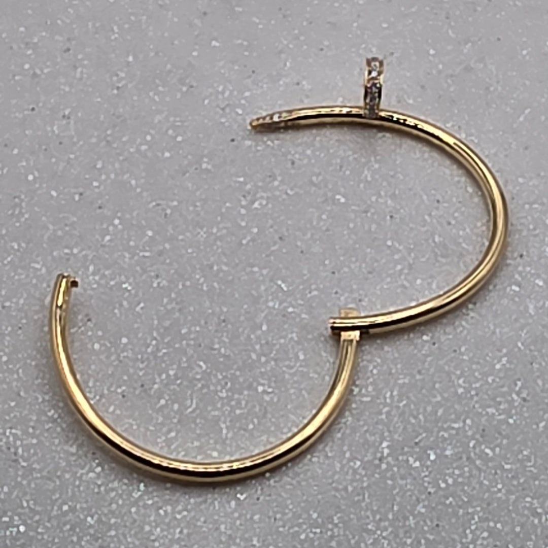 Authentic Cartier Gold & Diamond Juste un Clou Bracelet