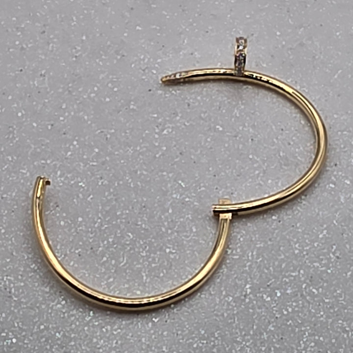 Authentic Cartier Gold & Diamond Juste un Clou Bracelet