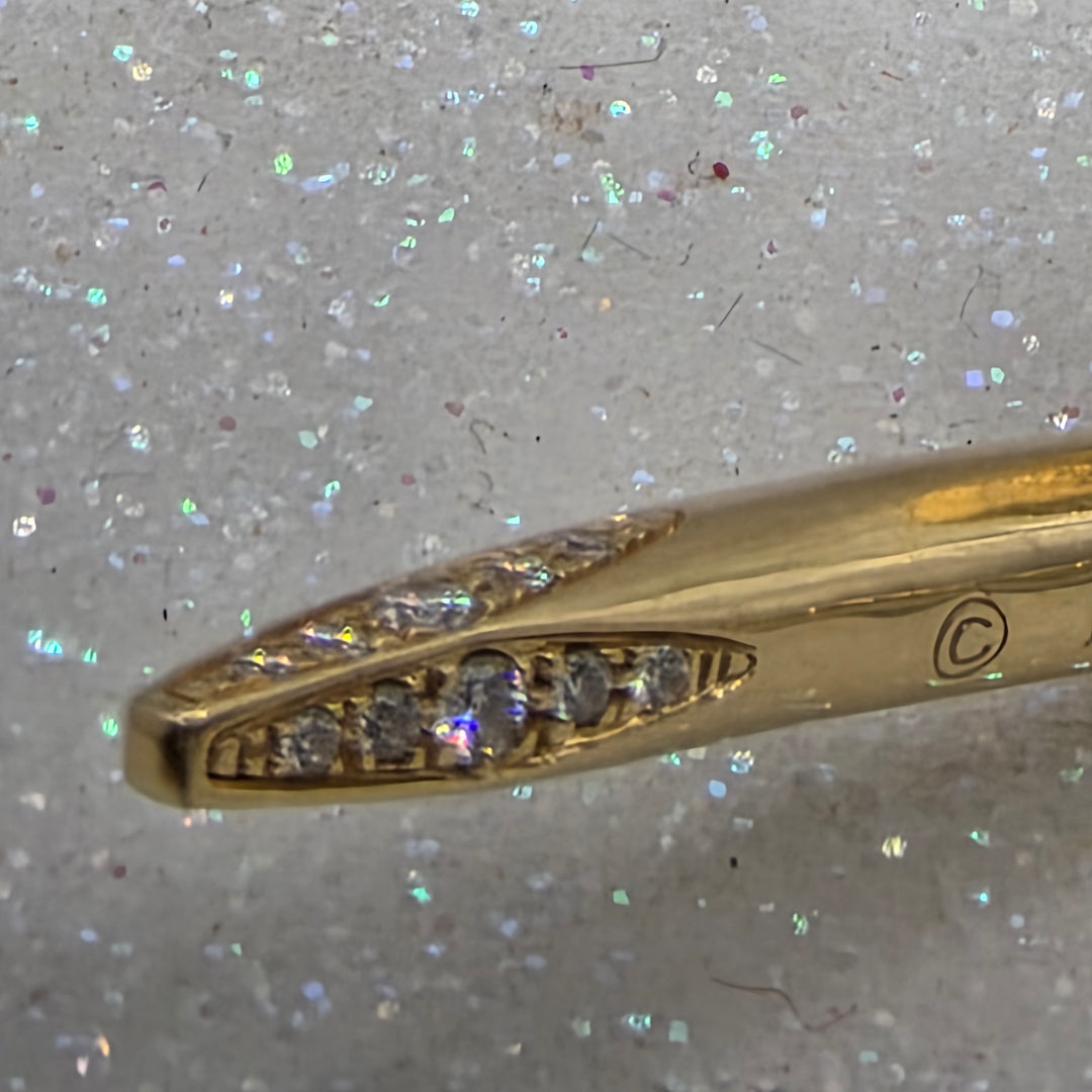 Authentic Cartier Gold & Diamond Juste un Clou Bracelet