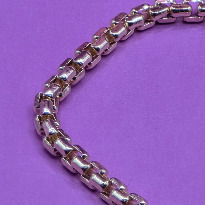 Gold, Sapphire & Diamond Heart Necklace