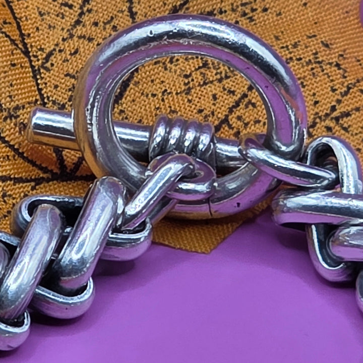 Wheat Link Sterling Silver Bracelet