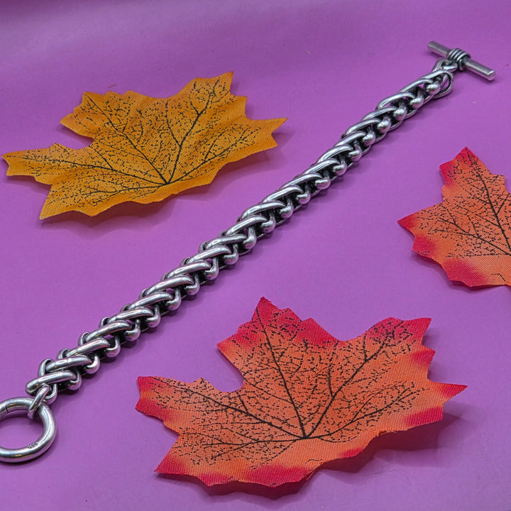 Wheat Link Sterling Silver Bracelet