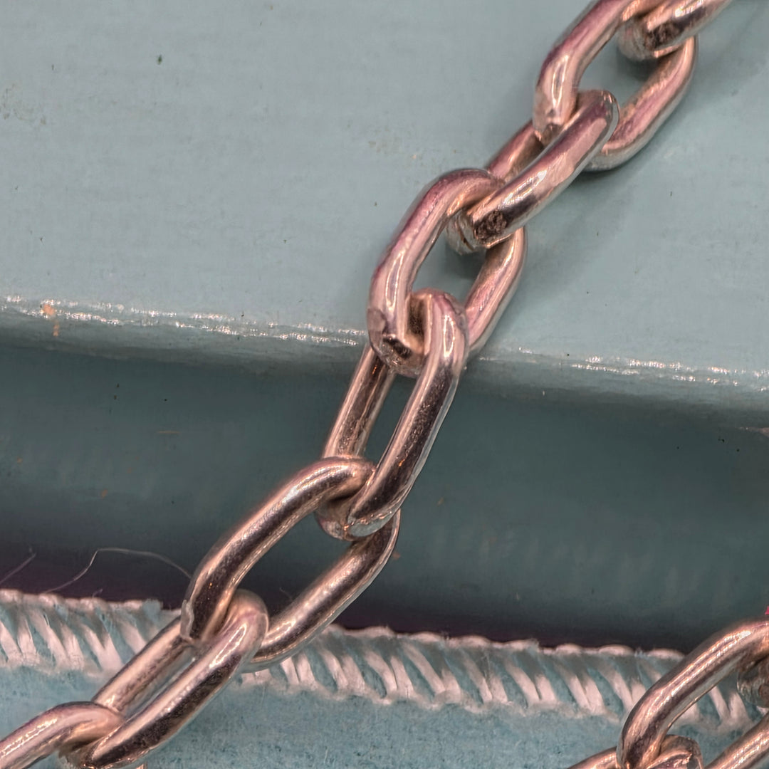 Tiffany & Co "Return to Tiffany" Sterling Pendant and Chain