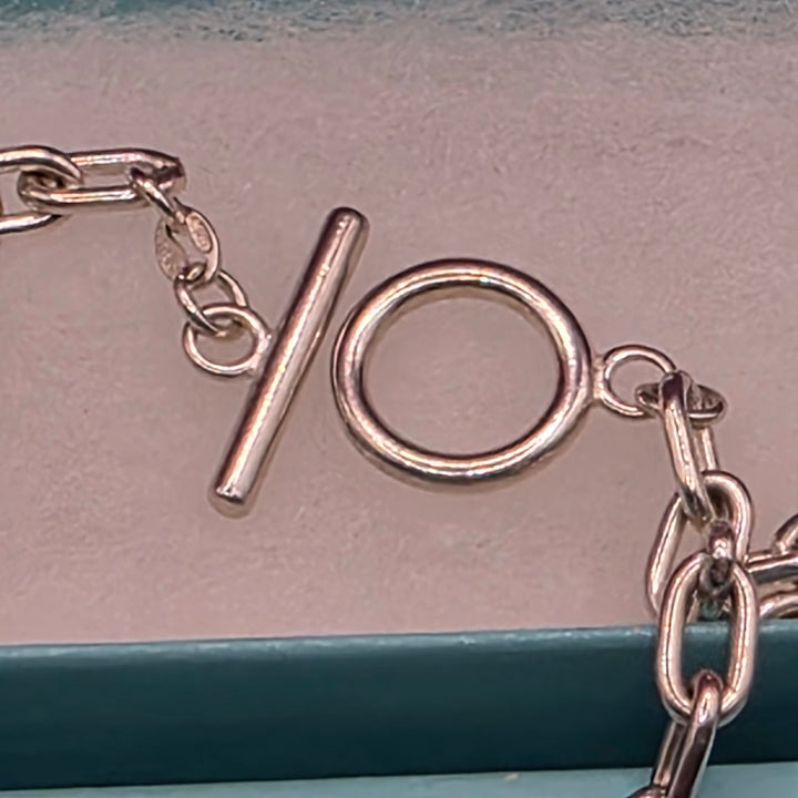 Tiffany & Co "Return to Tiffany" Sterling Pendant and Chain
