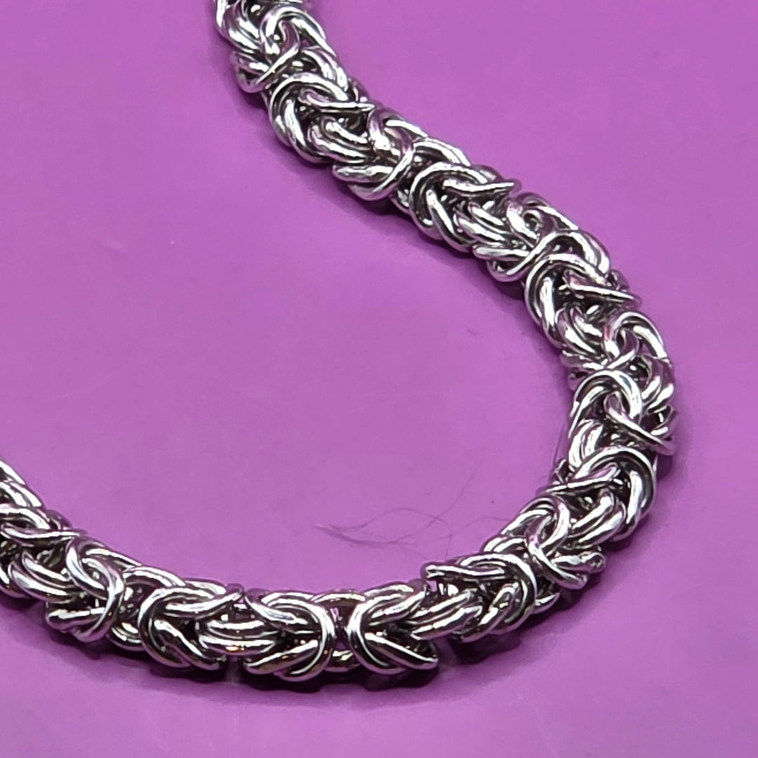 Sterling Silver Byzantine Necklace