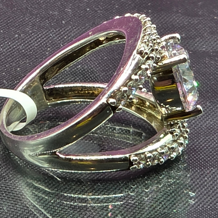 Sterling Silver Bella Luce JTV.com Large Stone Ring