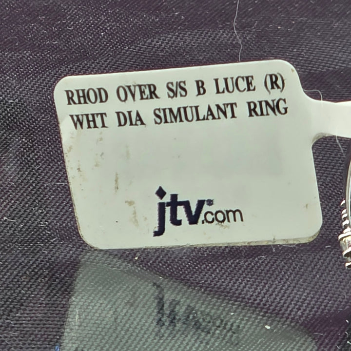 Sterling Silver Bella Luce JTV.com Ring