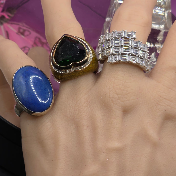 Sterling Silver Bella Luce JTV.com Ring