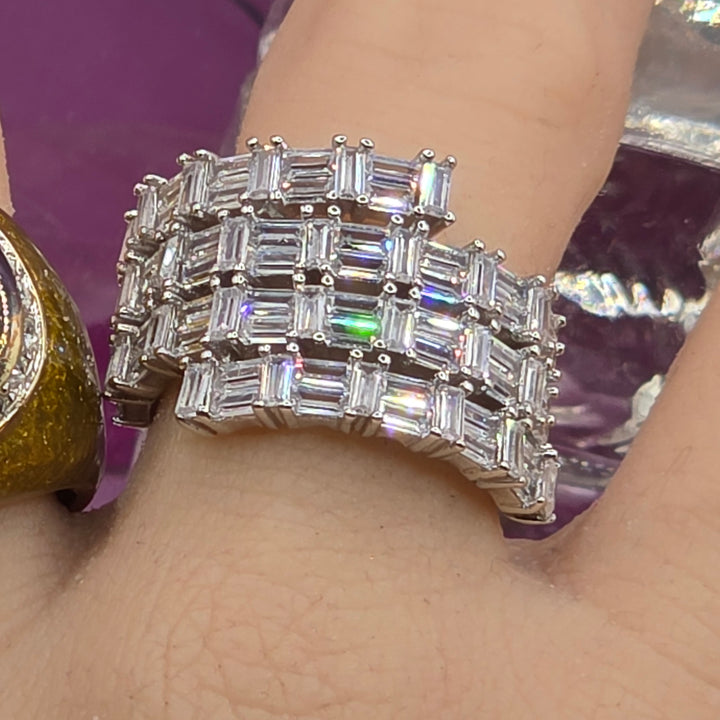 Sterling Silver Bella Luce JTV.com Ring