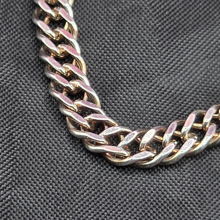 Sterling Silver & Turquoise Navajo Pendant Necklace