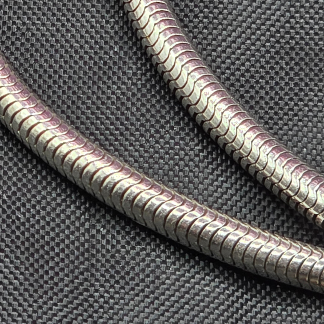 Sterling Silver Cabochon Ruby Zoisite Energy Necklace