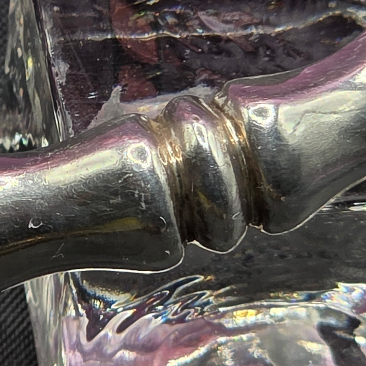 Chunky Sterling Silver RAGE Bamboo Themed Bracelet