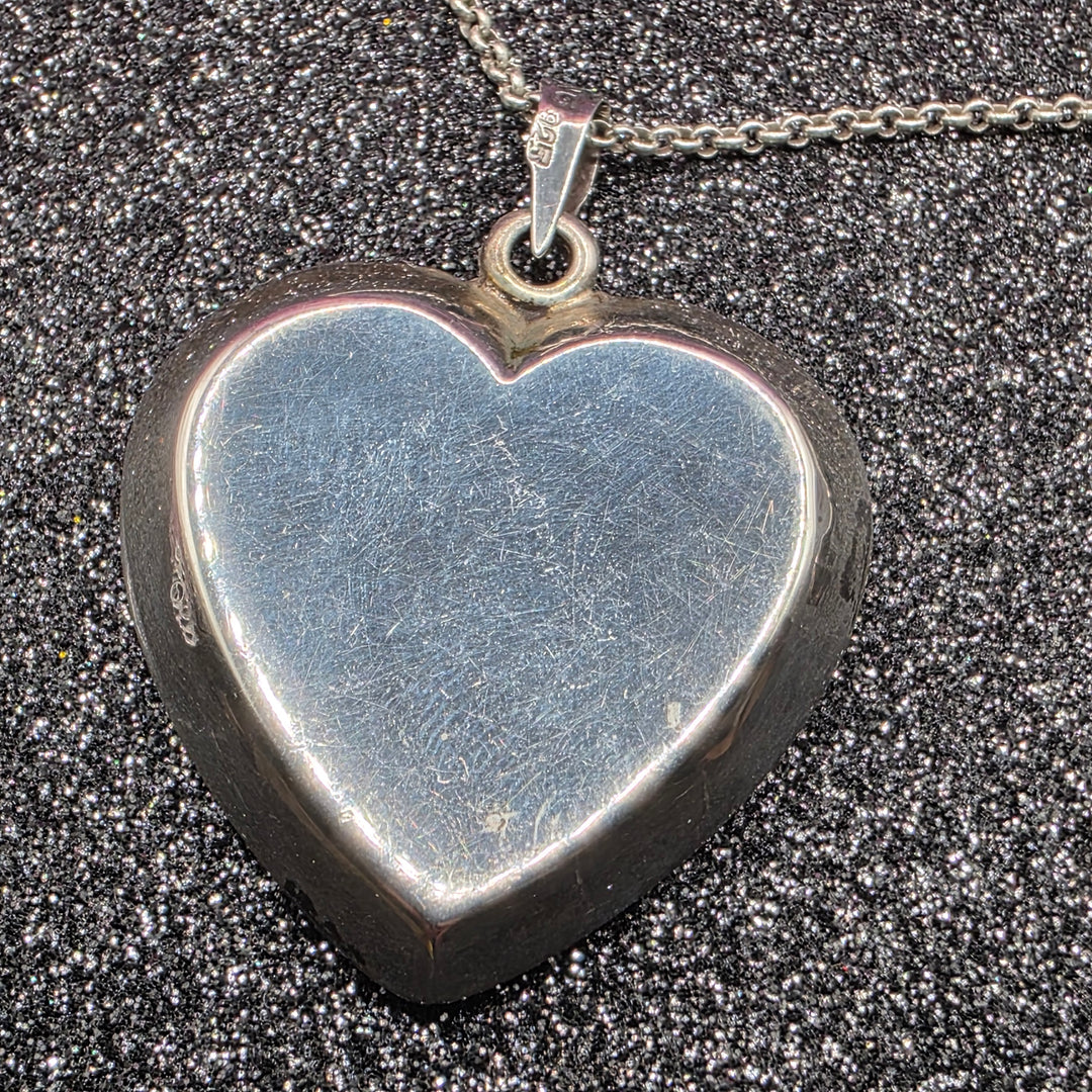 Sterling Silver Key to My Heart Necklace