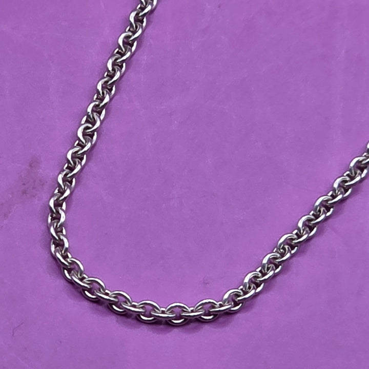 Authentic Vintage Sterling Silver Movado Hearts Pendant Necklace