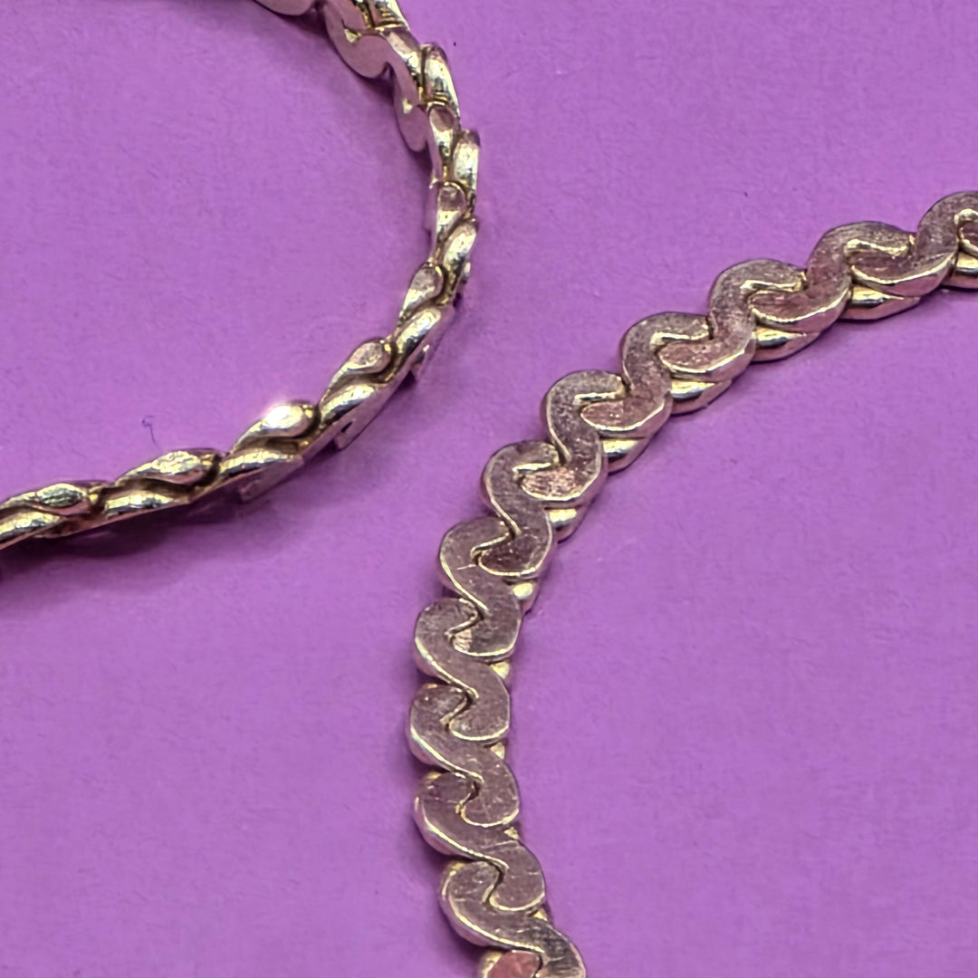 Gold & Diamond Encrusted Symmetrical Heart Choker