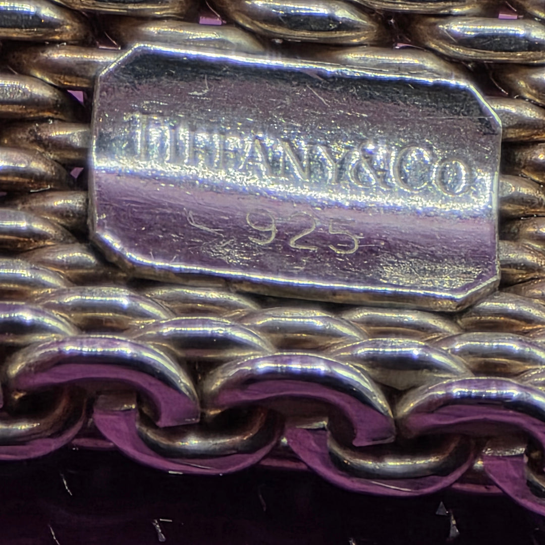 Authentic Tiffany & Co. Sterling Silver Mesh Bracelet