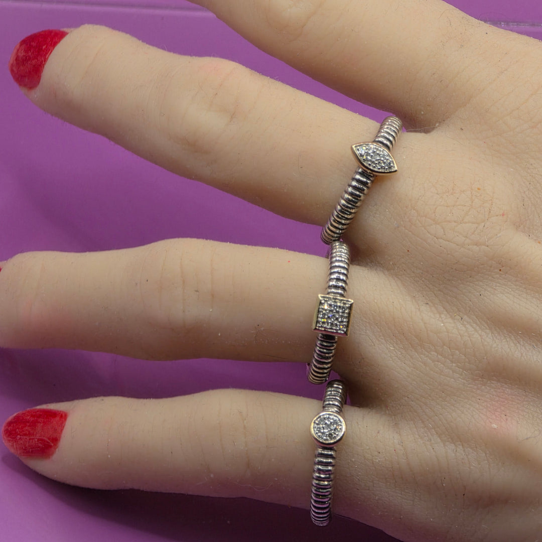 The Sterling Silver 3 Ring Stack