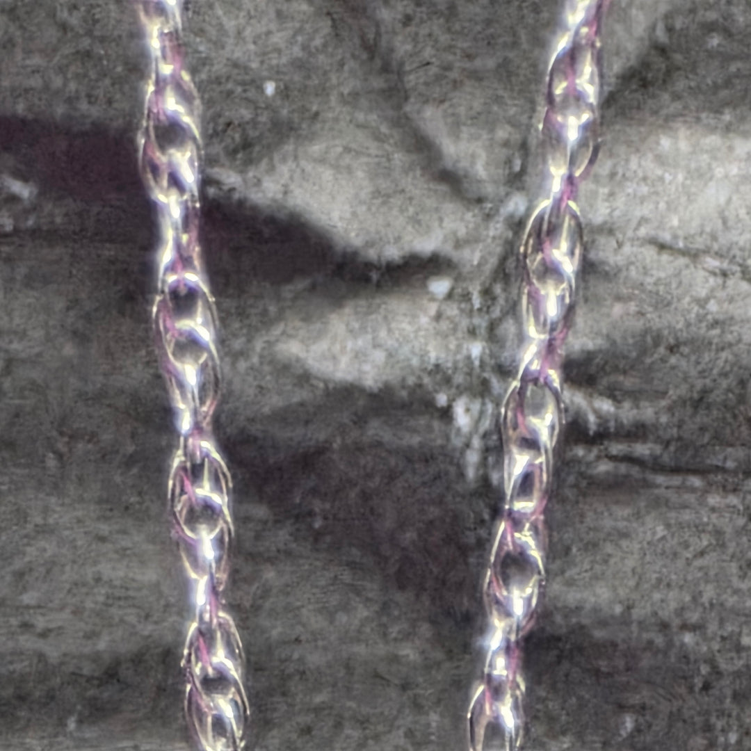 14K White Gold, Tourmaline and Diamond Encrusted Pendant