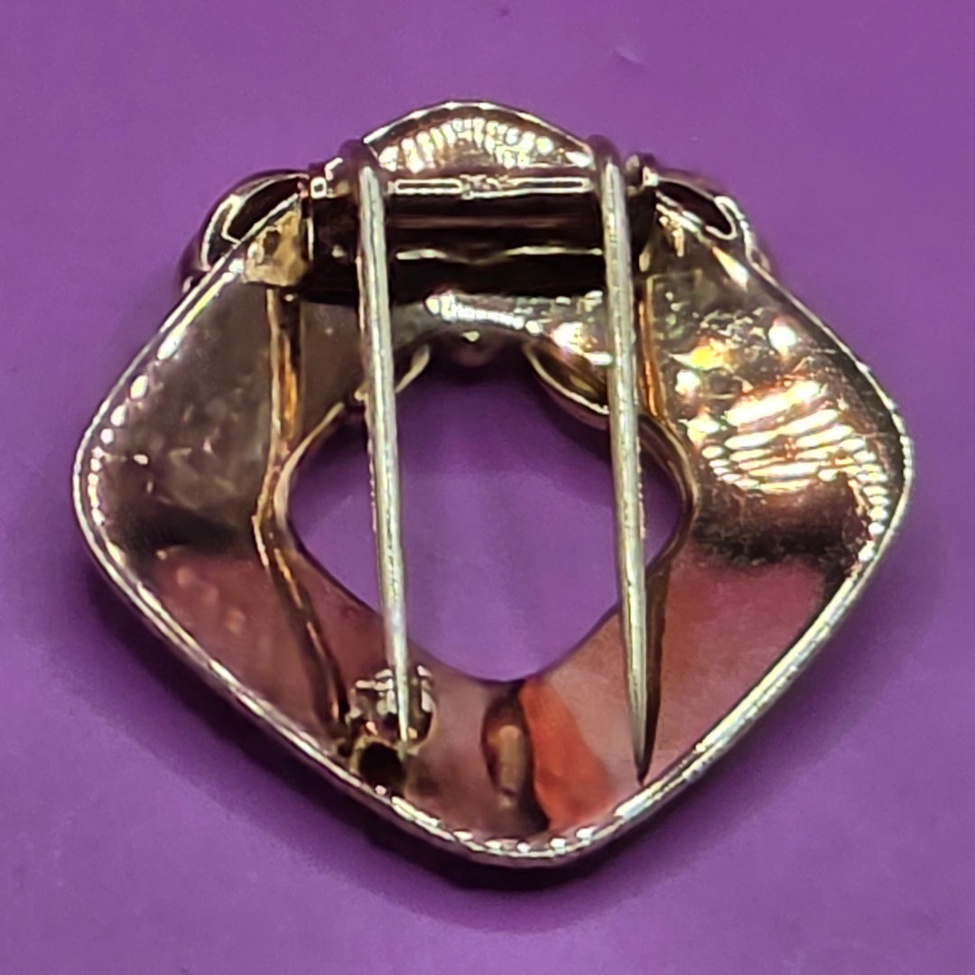 Vintage 14K Gold Bold Art Deco Cartier Brooch