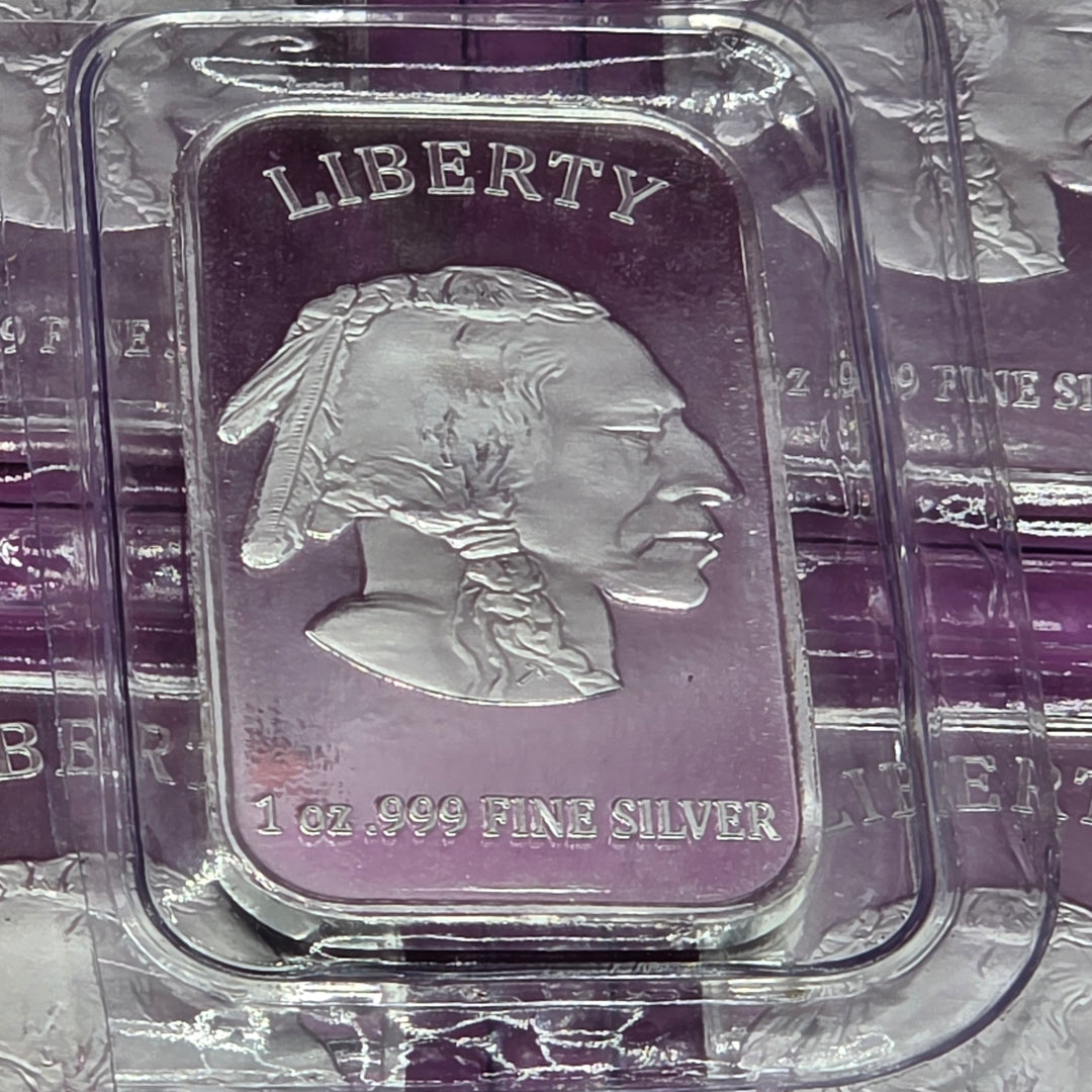 1 Ounce .999 Fine Silver Bars