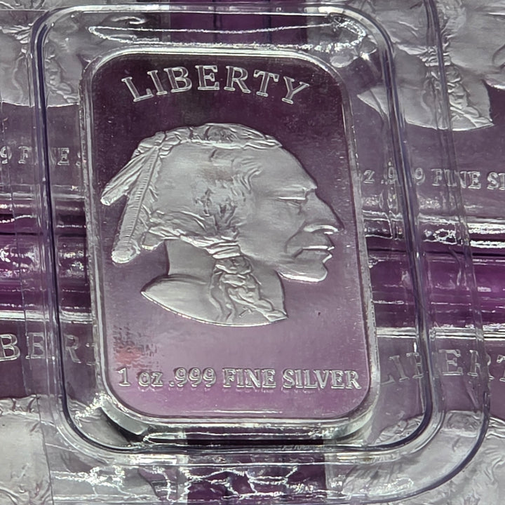 1 Ounce .999 Fine Silver Bars