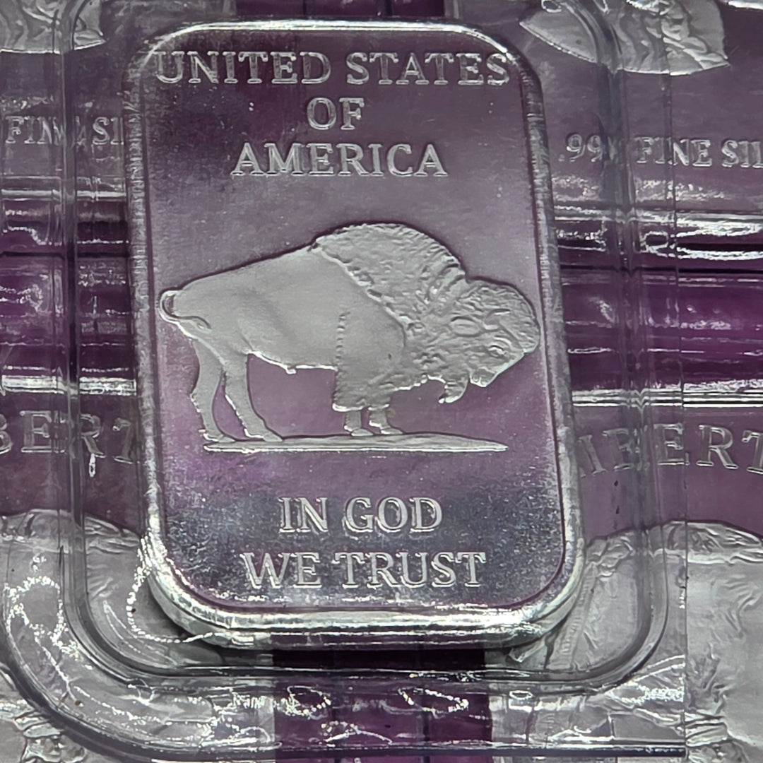 1 Ounce .999 Fine Silver Bars