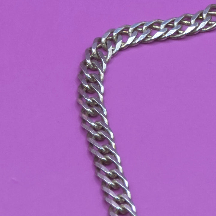 Sterling Silver 3D Mexican Rose Necklace