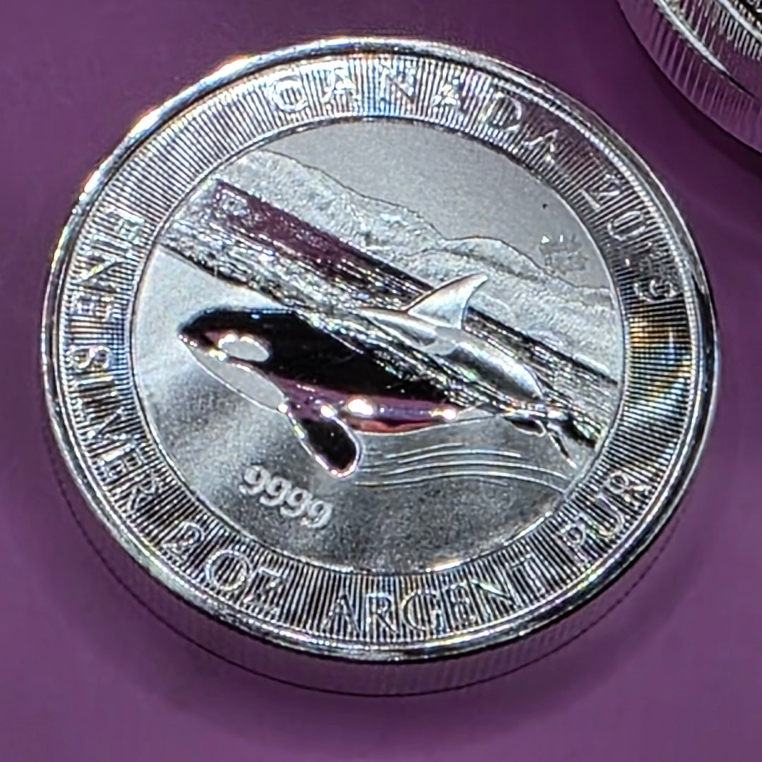 2 Ounce .9999 Ultra-Fine Canadian Coins