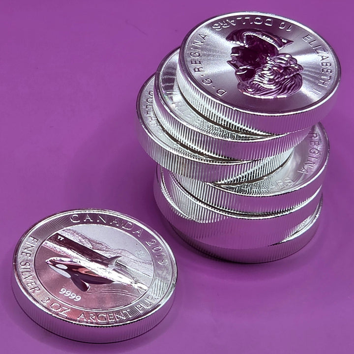 2 Ounce .9999 Ultra-Fine Canadian Coins