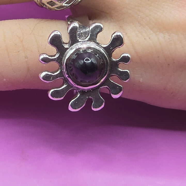 Rare Vintage Gson Liedholm Mid-Century Modern Hippy Flower Ring
