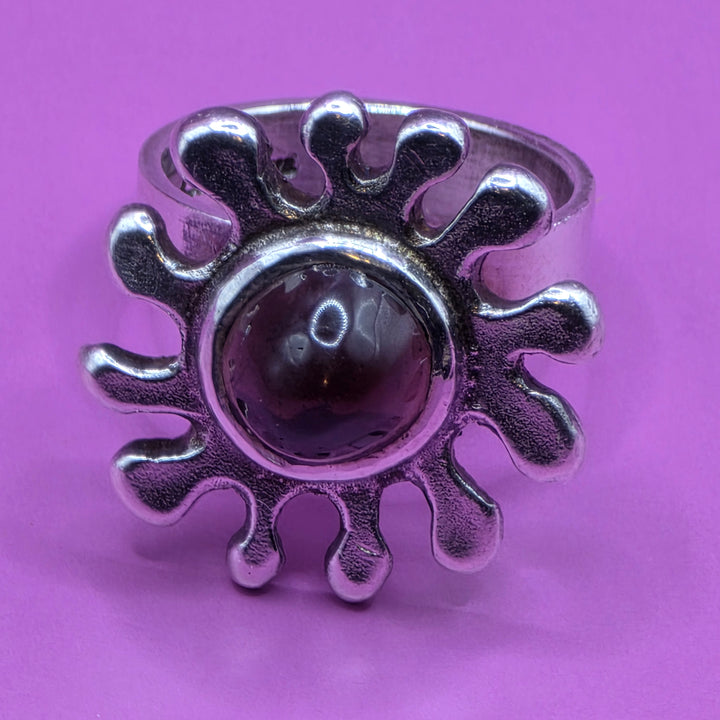 Rare Vintage Gson Liedholm Mid-Century Modern Hippy Flower Ring