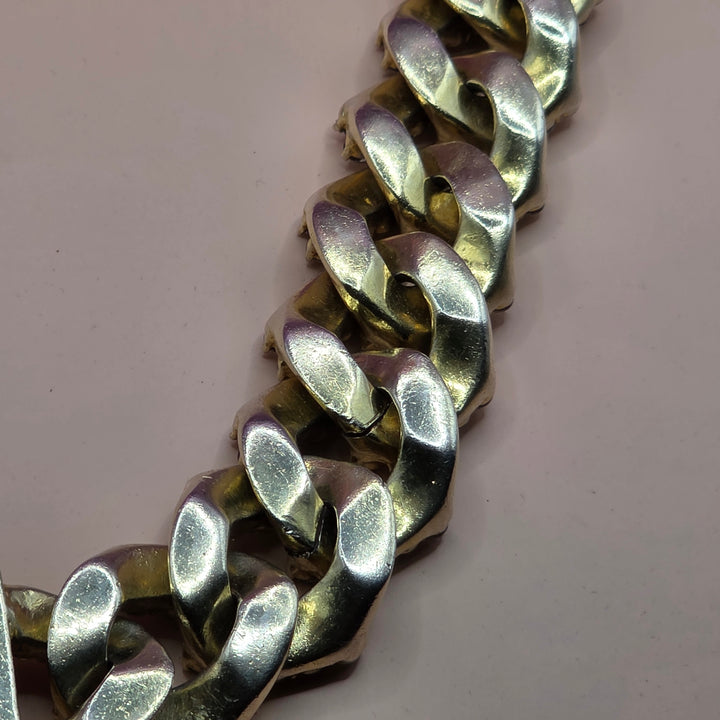 XL Cuban Link Sterling Silver CZ Iced Out Bracelet
