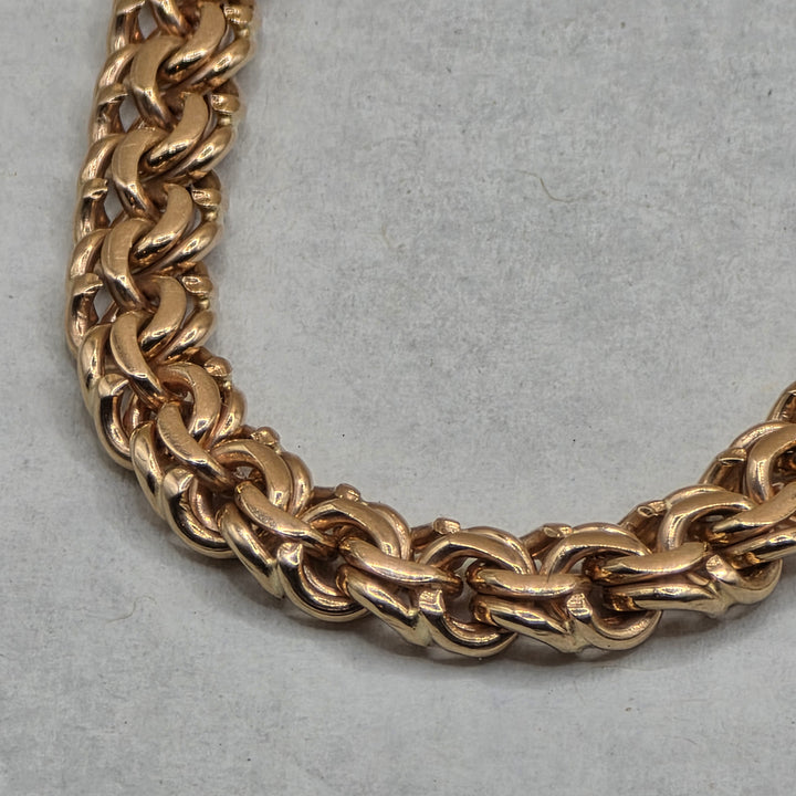 14K Yellow Gold & Large Smoky Quartz Necklace