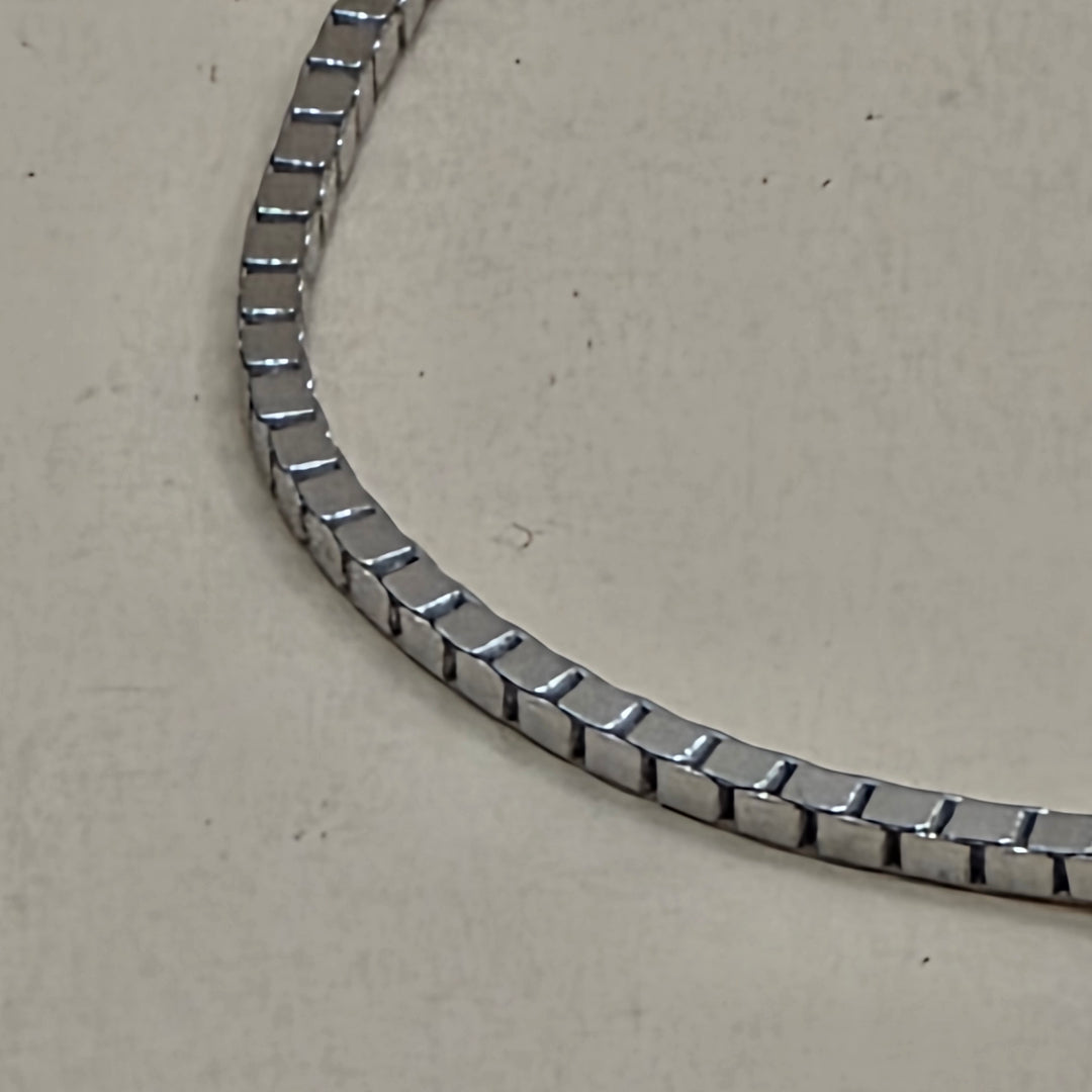 18K White Gold Triple Drop, Triple Station Necklace