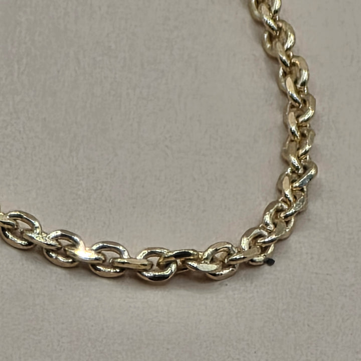 14K Gold & Diamond Symmetrical 6-Point Star Choker