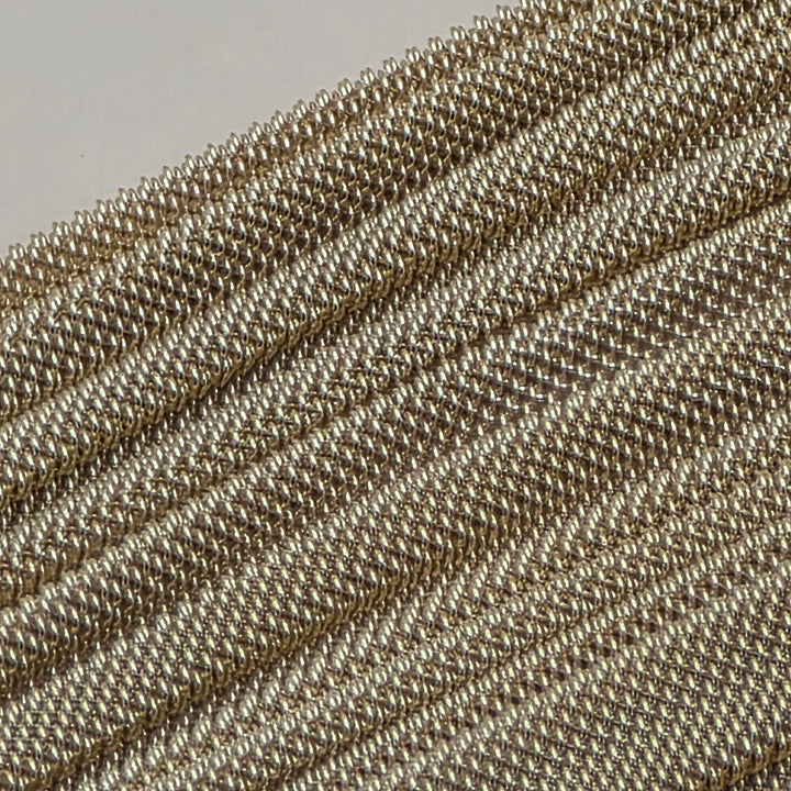 18K Gold, Platinum & Diamond Tiffany & Co Somerset Mesh Bracelet