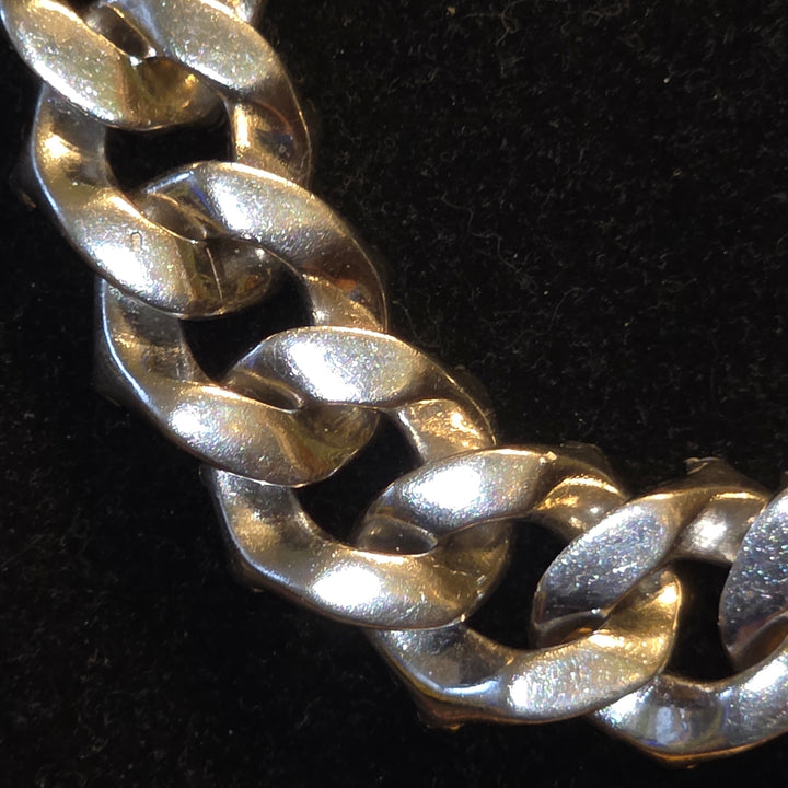 Sterling Silver Ultra Bling Over-Sized Iced Out Cuban Necklace