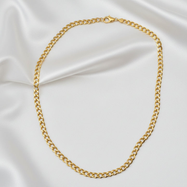 10K Gold Traditional Cuban Link Necklace